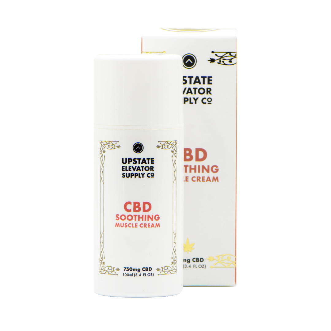 CBD Soothing Muscle Cream (750mg, 3.4oz)